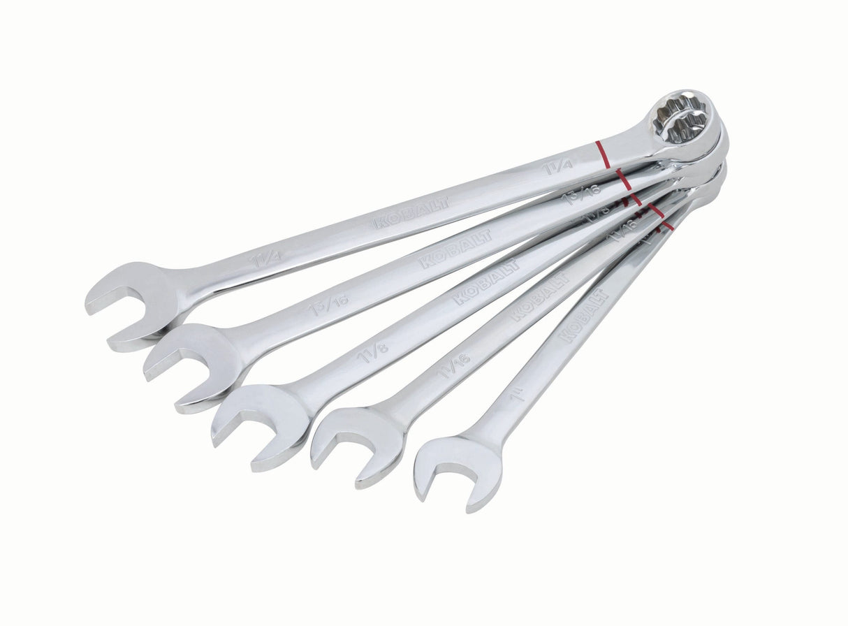 5-Piece Set 12-point (Sae) Standard Combination Wrench 81701