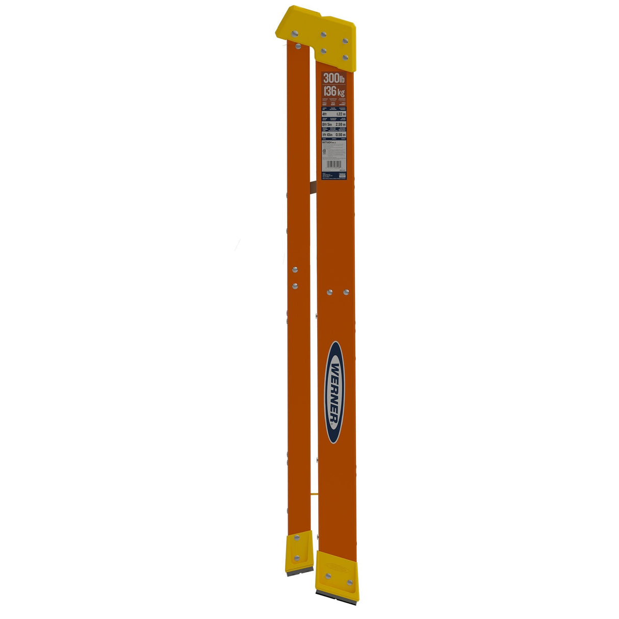 NXT1A 4-ft Fiberglass Type 1a- 300-lb Load Capacity Step Ladder NXT1A04