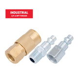 NPT Coupler/Plug Kit 1/4-in Industrial SGY-AIR28NB