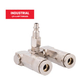 Swivel Splitter 1/4-in Industrial SGY-AIR191