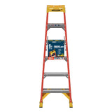 NXT1A 6-ft Fiberglass Type 1A- 300-lb Load Capacity Step Ladder NXT1A06