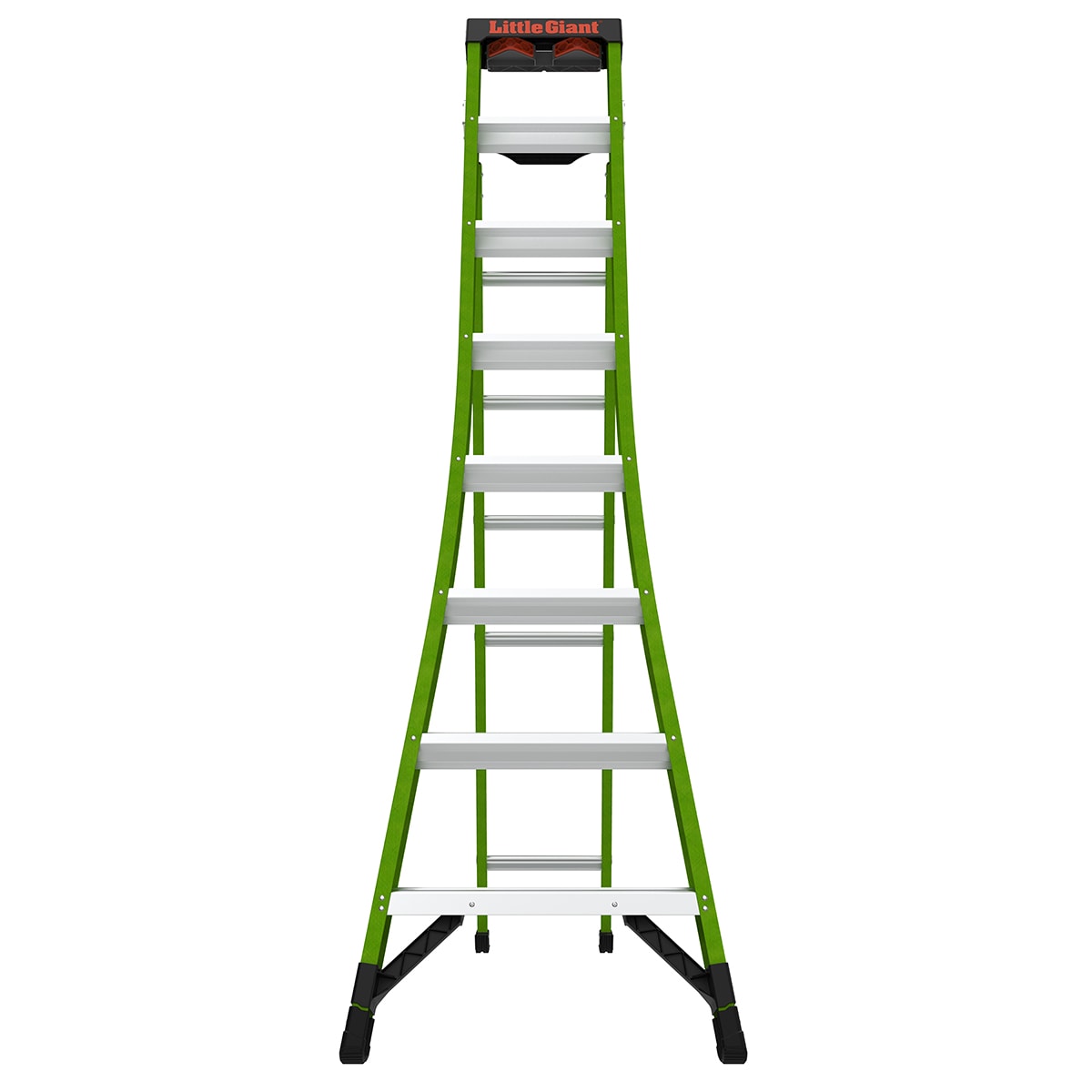 King Kombo 2 Pro M8 8-ft Fiberglass Type 1aa- 375-lb Load Capacity Step Ladder 13908-002