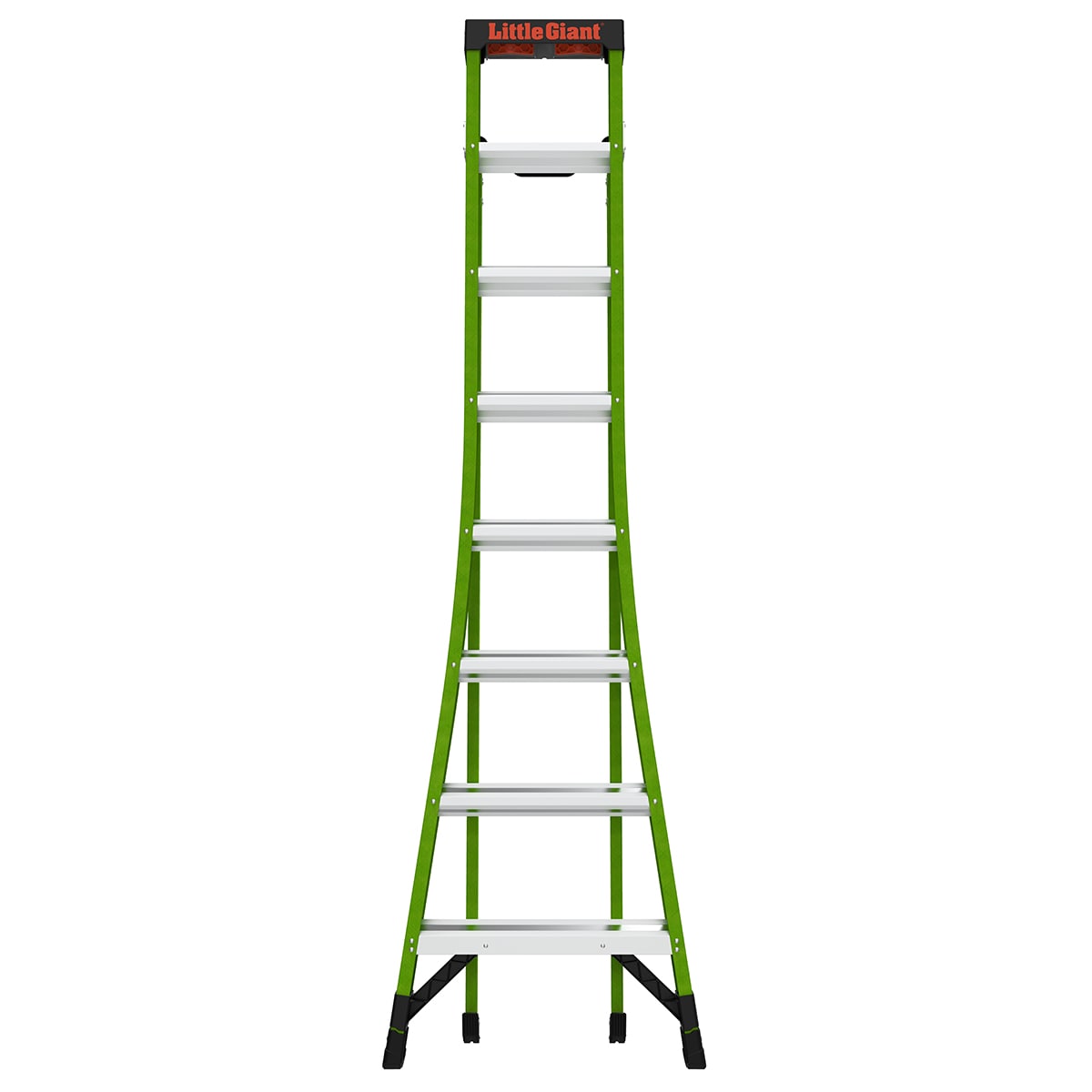 King Kombo 2 Pro M8 8-ft Fiberglass Type 1aa- 375-lb Load Capacity Step Ladder 13908-002