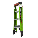 King Kombo 2 4-ft Fiberglass Type 1aa- 375-lb Load Capacity Step Ladder 13470-071