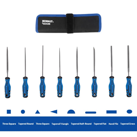 5.25-in Micro Precision Tooth File Set File 52264