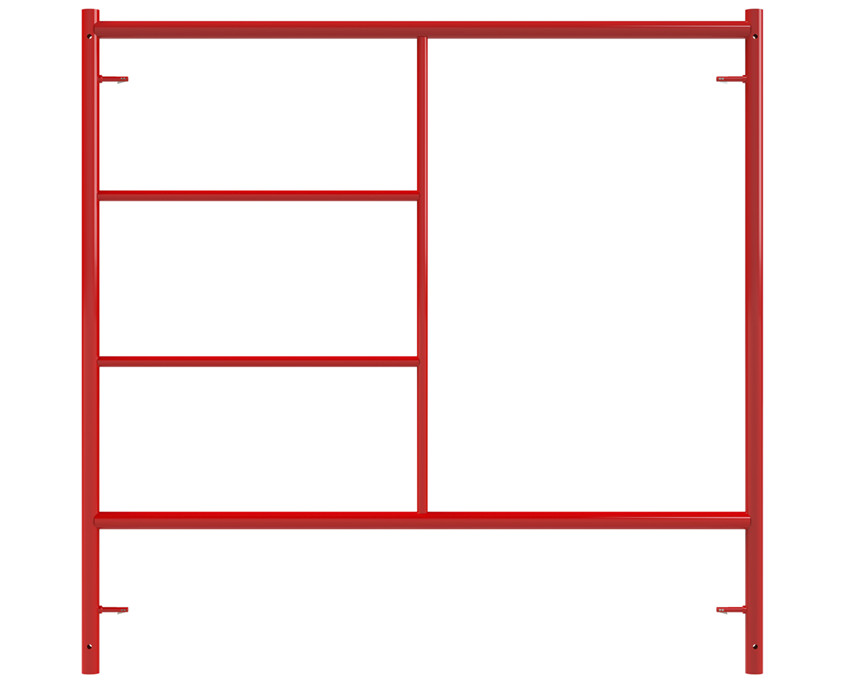 Steel 5.42-ft H x 5.14-ft L Exterior Mason Scaffold Frame 4900-lb BFS5W5HQ48+BFL