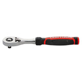 72-Tooth 1/4-in Drive Comfort Grip Handle Ratchet CMMT86821