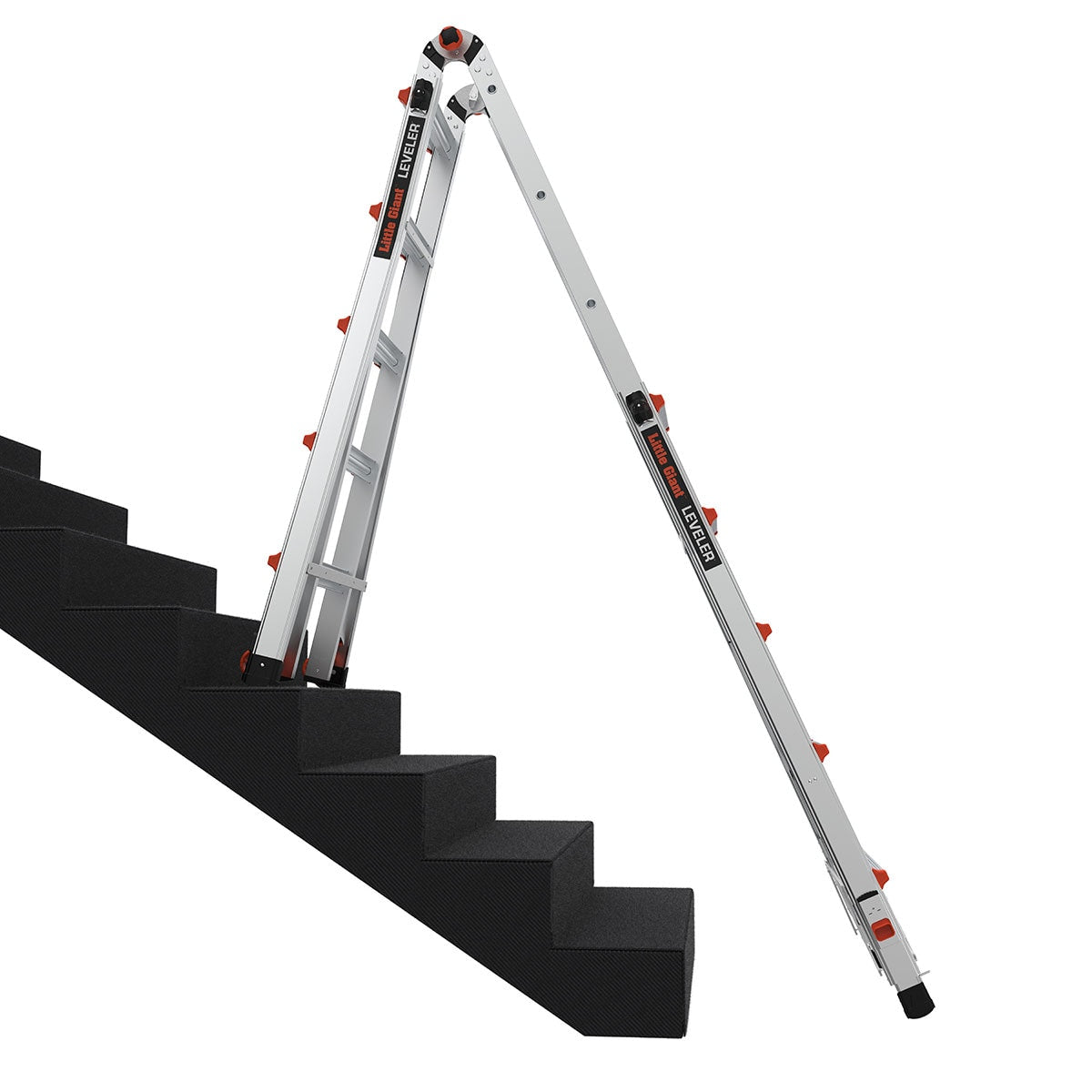 Multi M14 14.3-ft Reach Type 1a- 300-lb Load Capacity Telescoping Multi-Position Ladder 16513-002