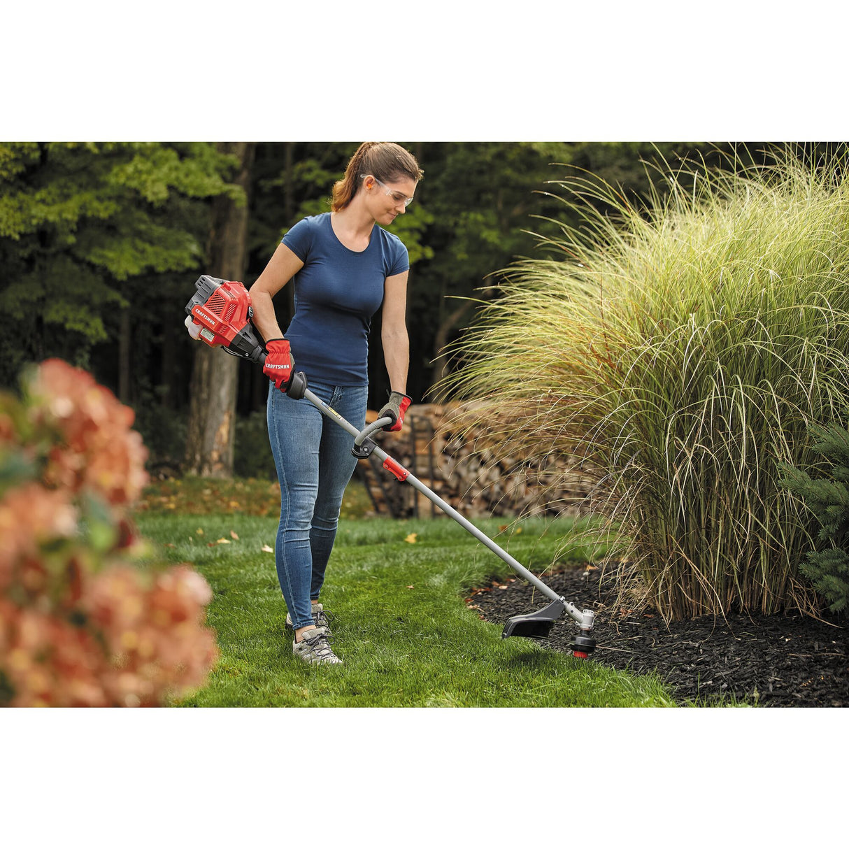 WS2200 25-cc 2-cycle 17-in Straight Shaft Attachment Capable Gas String Trimmer CMXGTAMDSS25