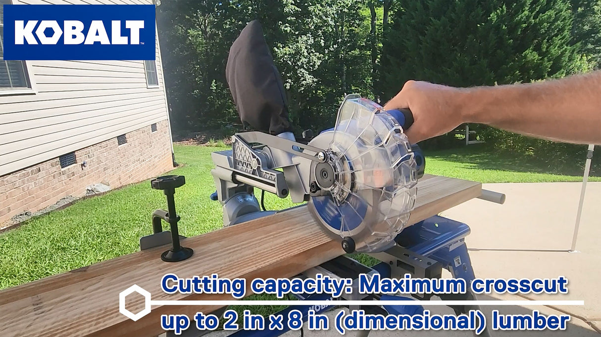 Compact 7-1/4-in 10-Amp Single Bevel Sliding Compound Corded Miter Saw SM1817LW