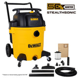 Stealthsonic Quiet 16-Gallons 6.5-HP Corded Wet/Dry Shop Vacuum with Accessories Included DXV16P-QT