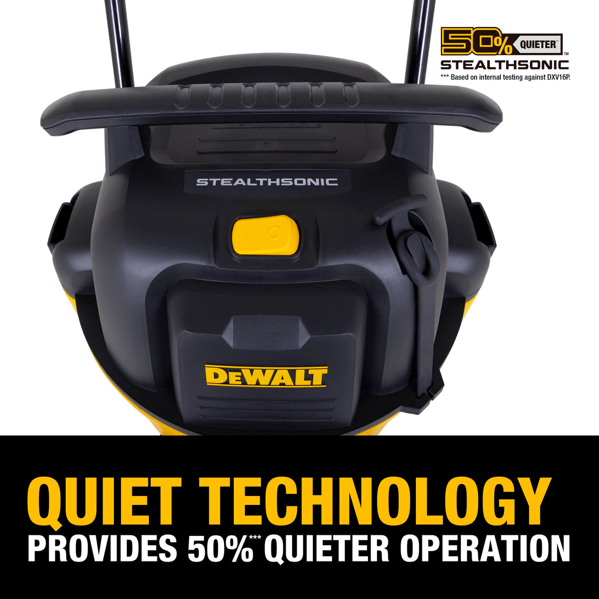 Stealthsonic Quiet 16-Gallons 6.5-HP Corded Wet/Dry Shop Vacuum with Accessories Included DXV16P-QT