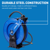 Pro Retractable Reel w/3/8-in x 50-Ft Rubber Hose SGY-AIR266