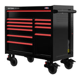 V-Series 41-in W x 40-in H 11-Drawer Steel Rolling Tool Cabinet (Black) CMSTVS4111BK