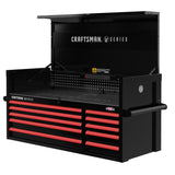 V-Series 52-in W x 27-in H 10-Drawer Steel Tool Chest (Black) CMSTVS5210BK