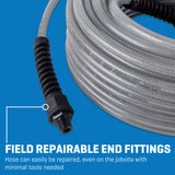 1/4-in x 100-ft Polyurethane Air Hose with Field Repairable Hose Ends SGY-AIR263