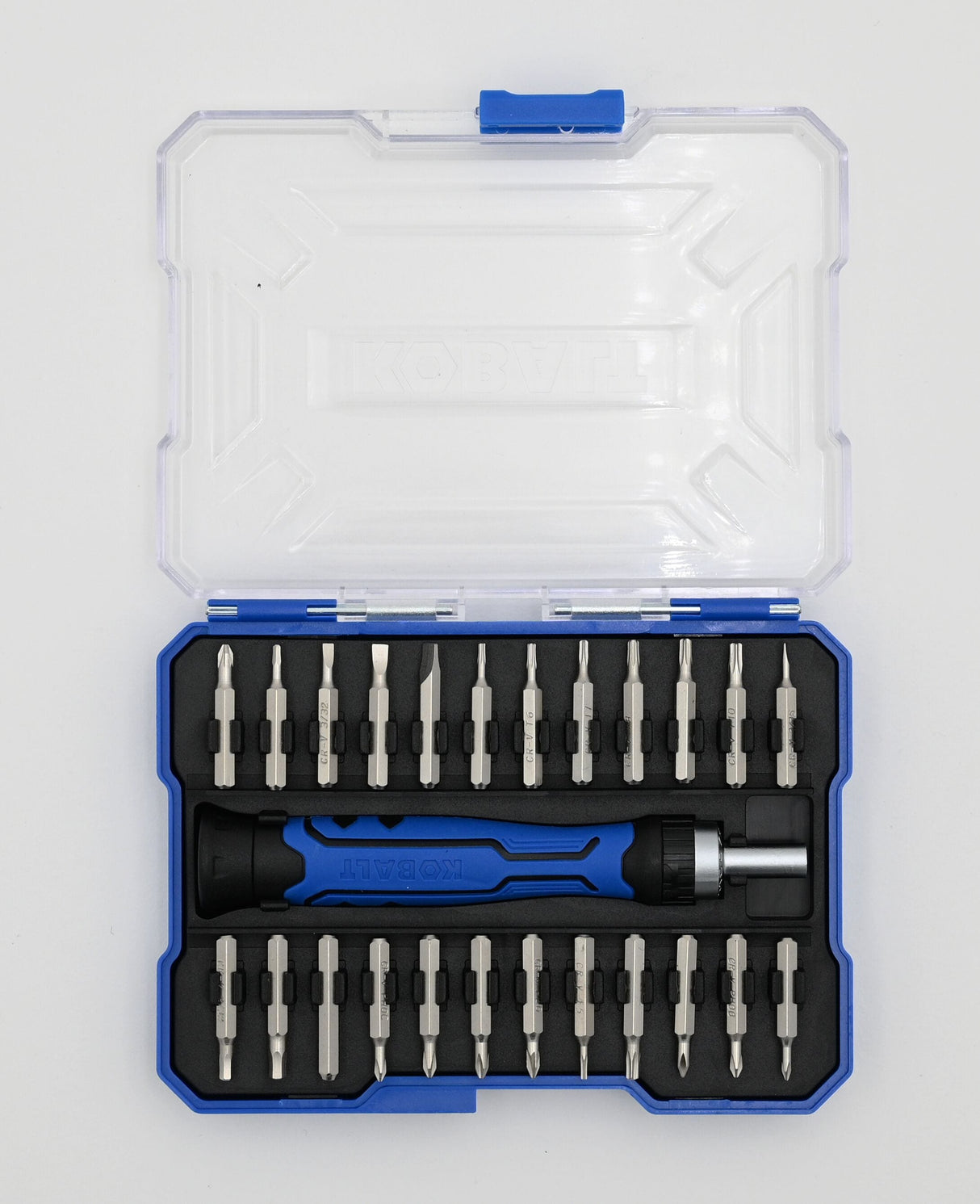 25-Piece Plastic Handle Multi-bit Slottedhead/Phillips/Torx Screwdriver Set 68536