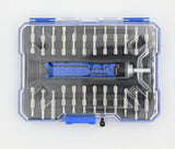 25-Piece Plastic Handle Multi-bit Slottedhead/Phillips/Torx Screwdriver Set 68536