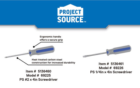 Plastic Handle Magnetic Phillips Screwdriver 69225