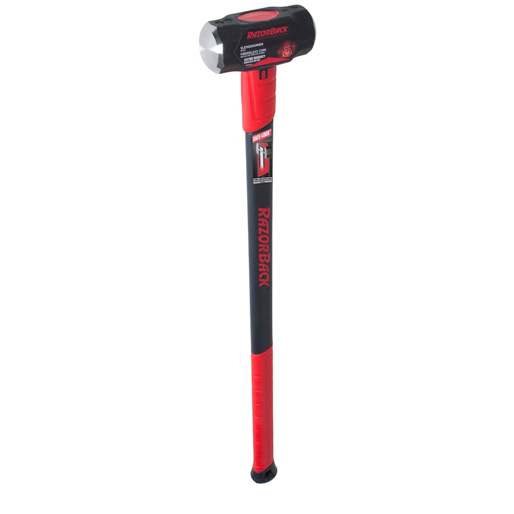 128-oz Smooth Face Steel Head Fiberglass Drywall Sledge Hammer 3113000