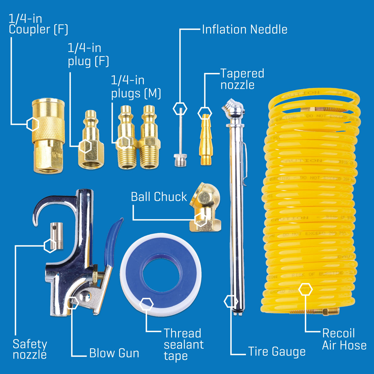 12-piece Accessory Kit SGY-AIR201