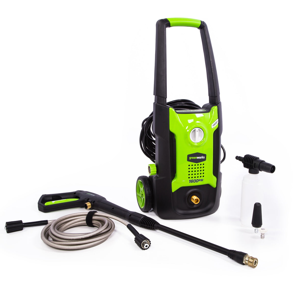 1600 PSI 1.2-GPMs Cold Water Electric Pressure Washer with 2 Spray Tips GPW1600