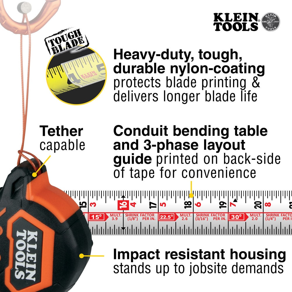 25-ft Magnetic Tape Measure 9225R