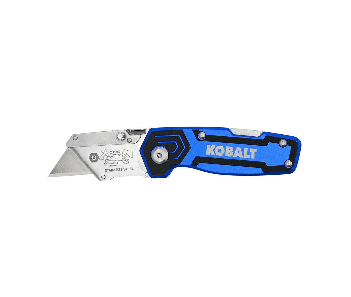 Compact Lockback 3/4-in 1-Blade Folding Utility Knife 58976