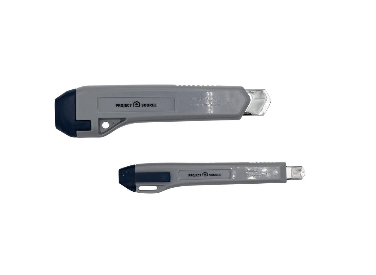 18MM and 9MM 2 Pack 1-Blade Utility Knife (Snap-off Blade) 58980