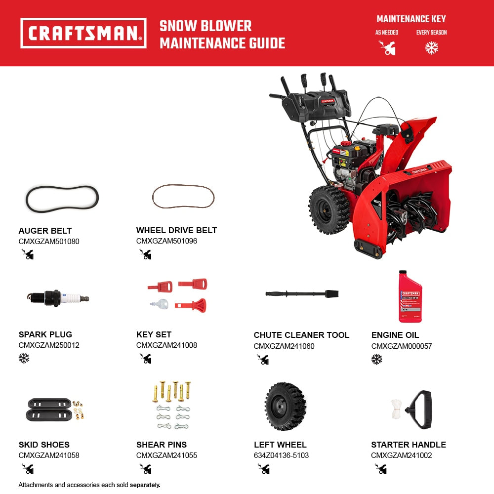 Performance 28 EFI and EGOV 28-in Two-stage Self-propelled Gas Snow Blower CMGB223105