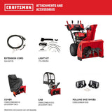 Performance 28 EFI and EGOV 28-in Two-stage Self-propelled Gas Snow Blower CMGB223105