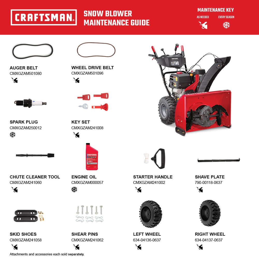 SB650 28-in Three-stage Self-propelled Gas Snow Blower CMXGBAM1054546