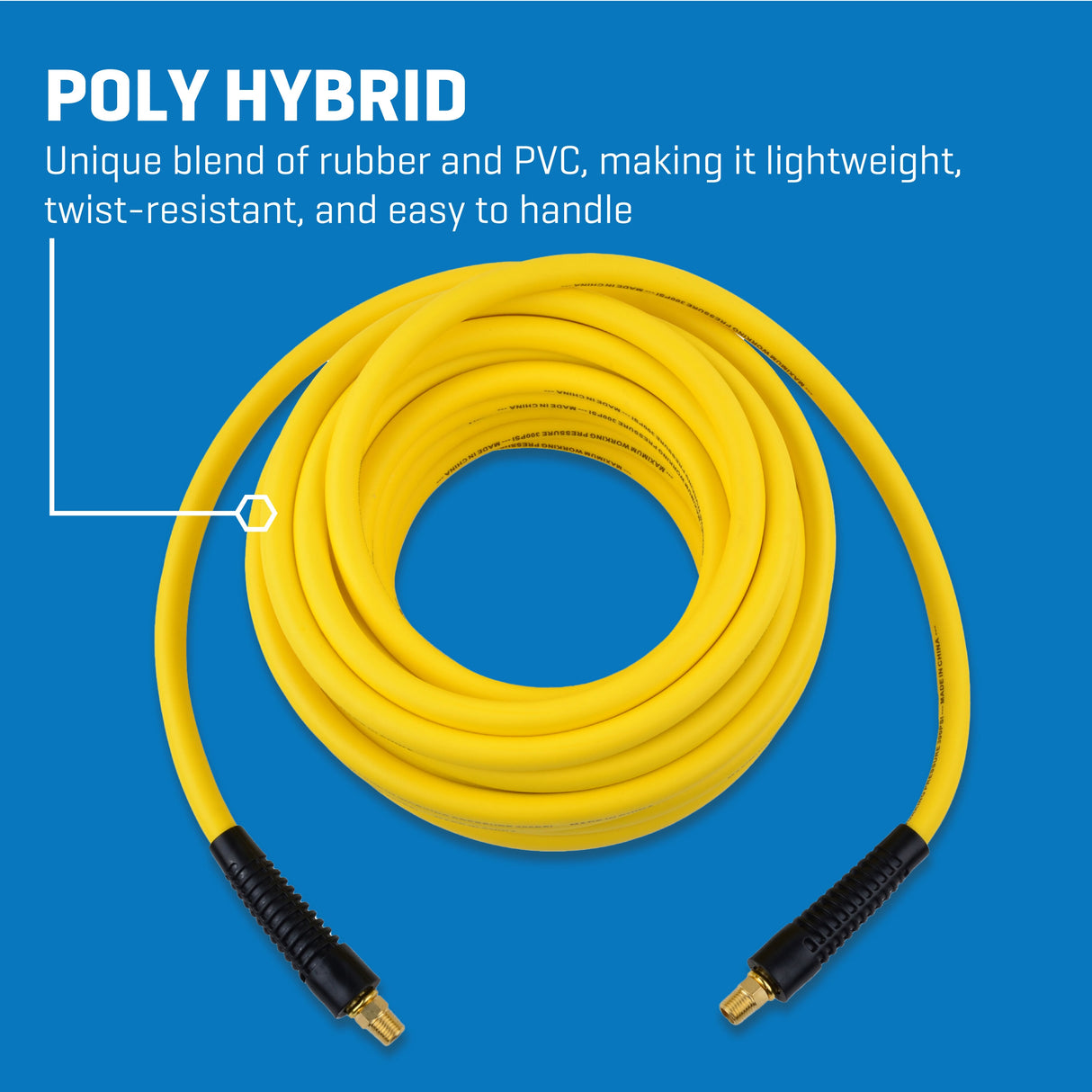 3/8-in X 50-ft Poly Hybrid Air Hose SGY-AIR207