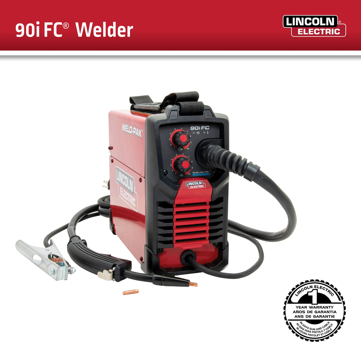 WELD-PAK 120-Volt 120-Amp Flux-cored Wire Feed Welder K5255-1