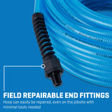 1/4-in x 100-ft Triple Hybrid Air Hose with Field Repairable Hose Ends SGY-AIR257