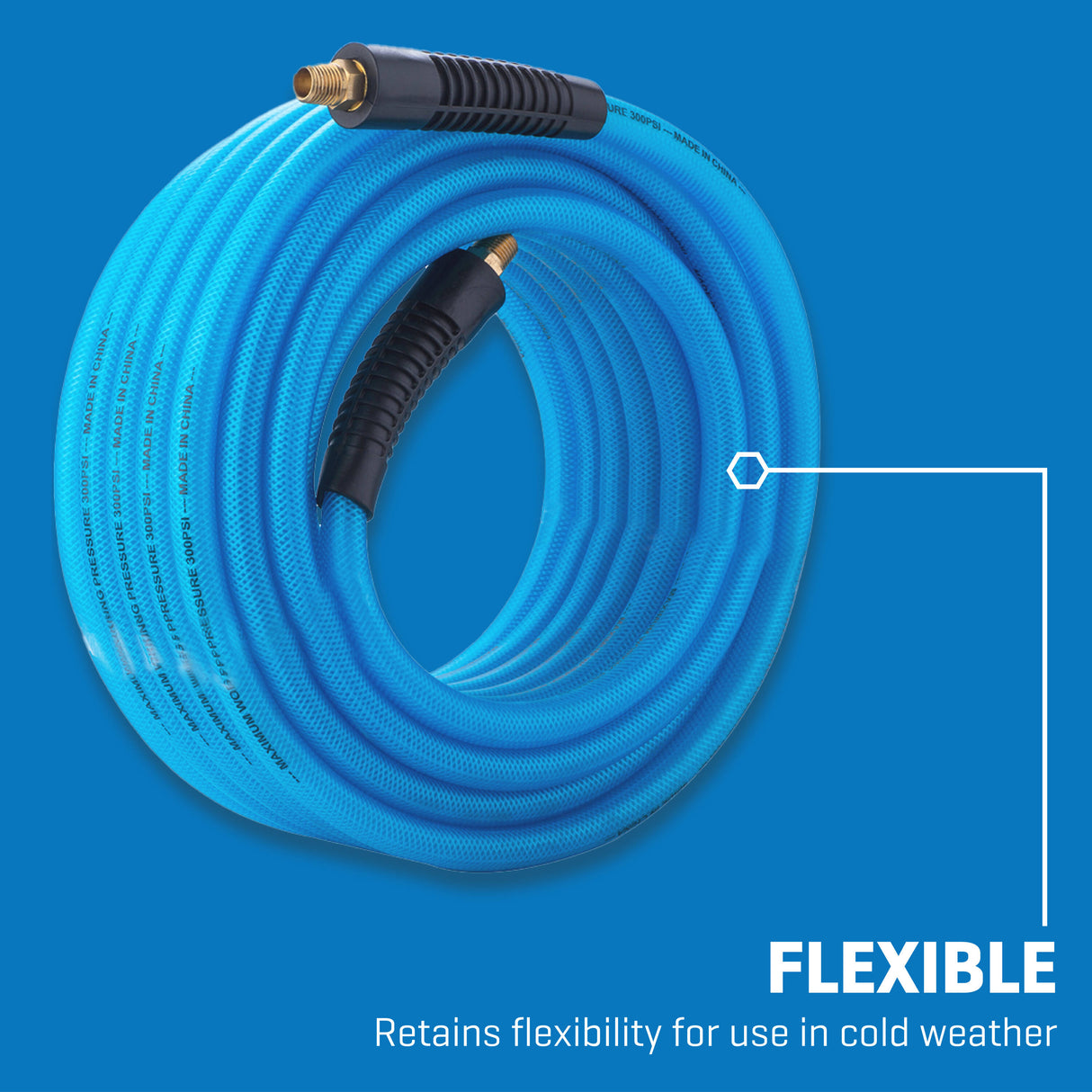 3/8-in x 50-Ft Triple Hybrid Air Hose SGY-AIR186