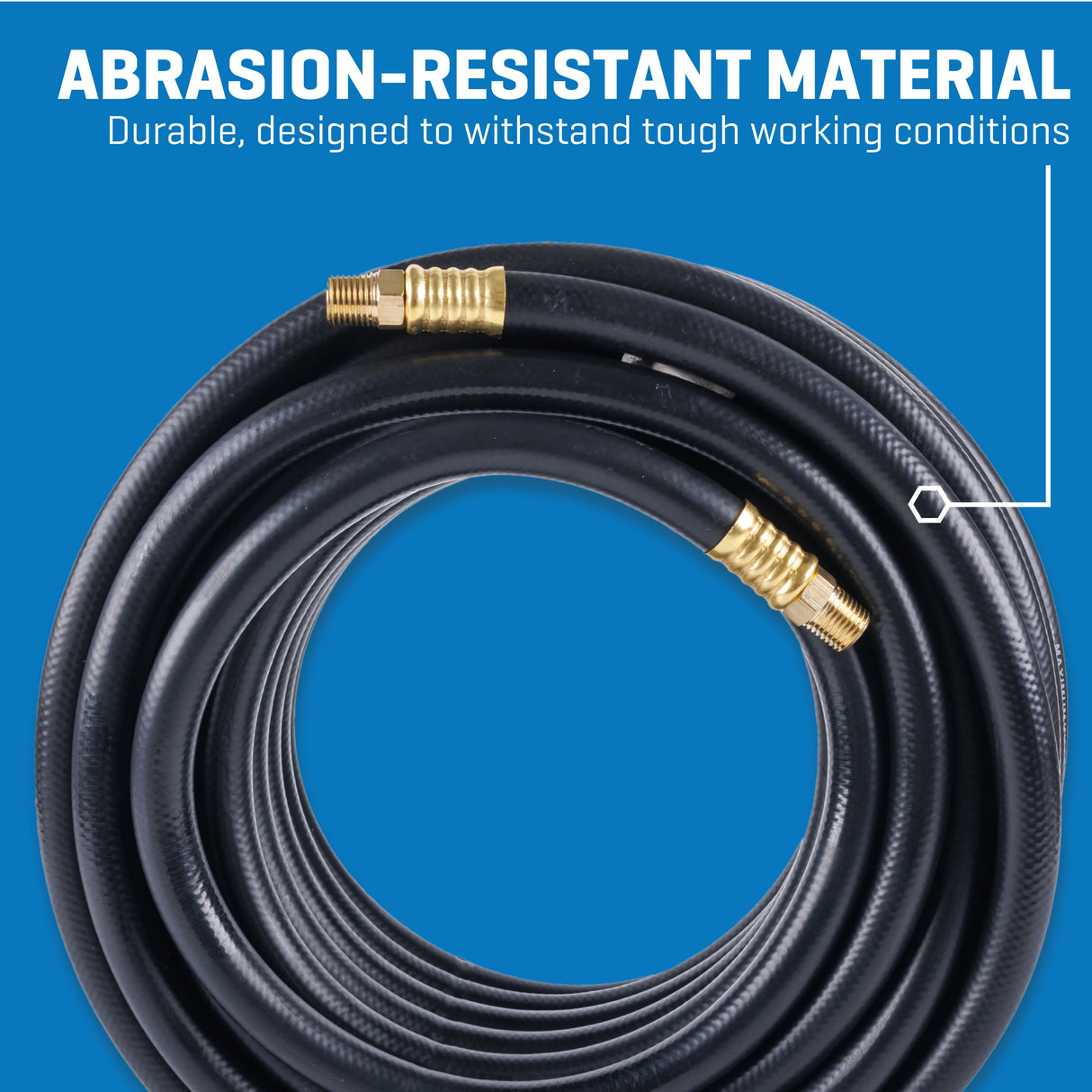 3/8-in x 50-ft Premium Rubber Air Hose SGY-AIR270