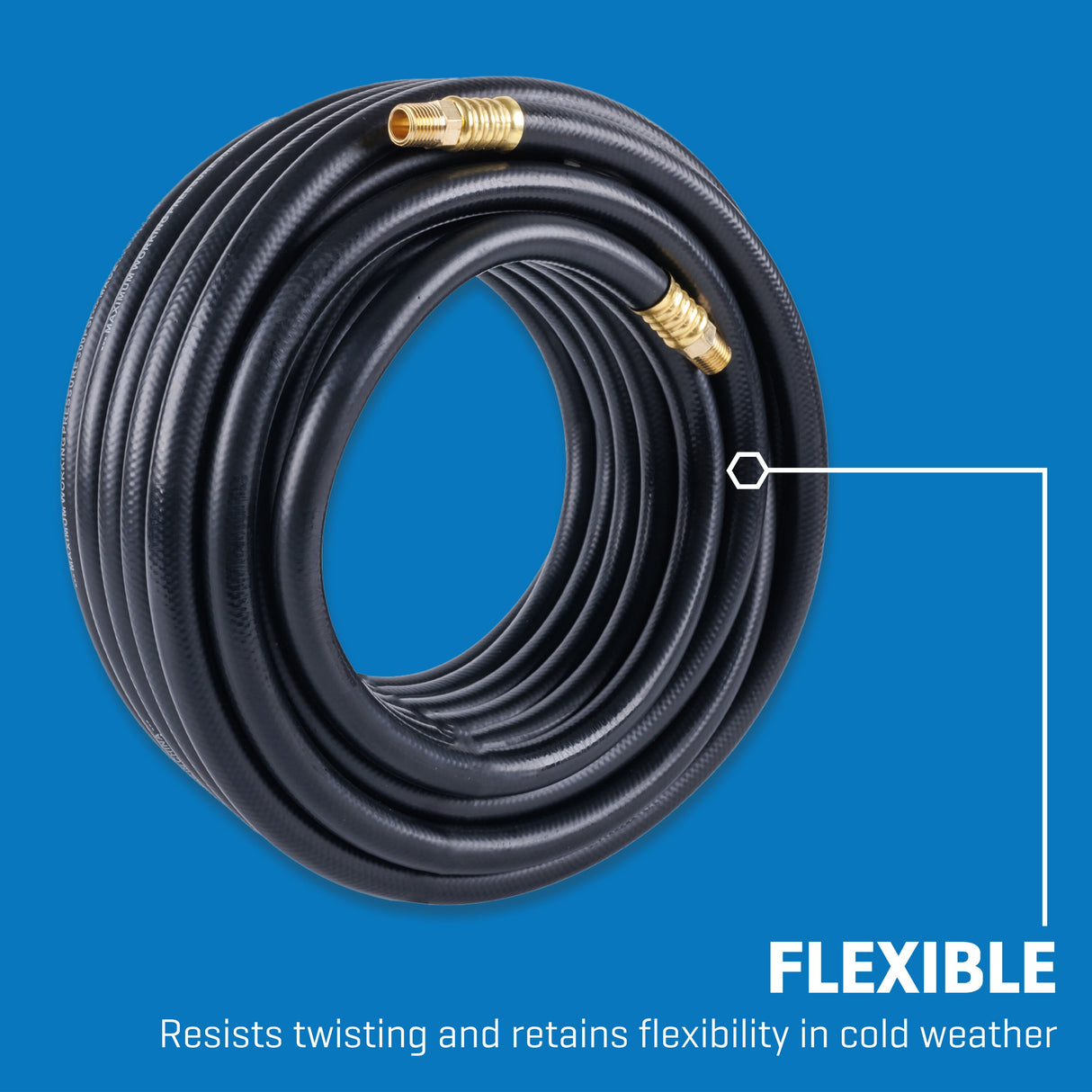 3/8-in x 50-ft Premium Rubber Air Hose SGY-AIR270