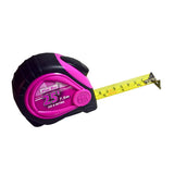 25-ft Auto Lock Tape Measure with Metric and Standard Measurements, Easy-to-Read Markings and Retractable Blade PB25LTM