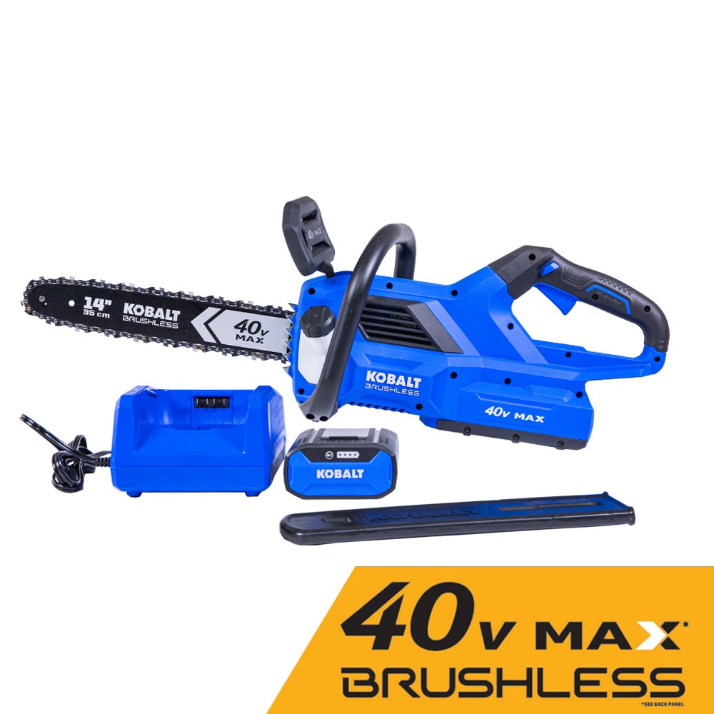 Gen4 40-volt 14-in Brushless Battery 4 Ah Chainsaw (Battery and Charger Included) KCS 1040A-03