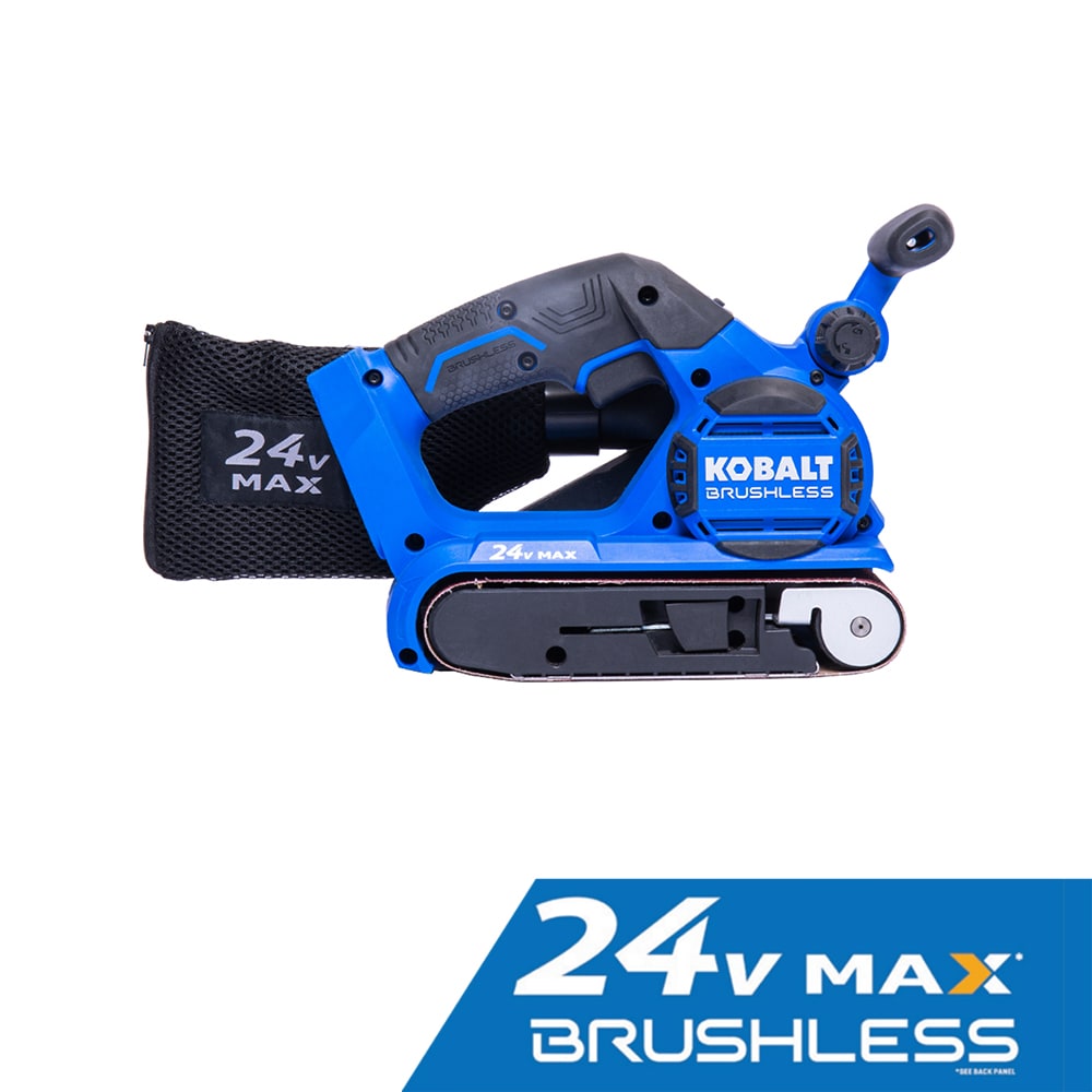 24-Volt Brushless Cordless Variable Belt Sander with Dust Management (Bare Tool) KBS 124B-03