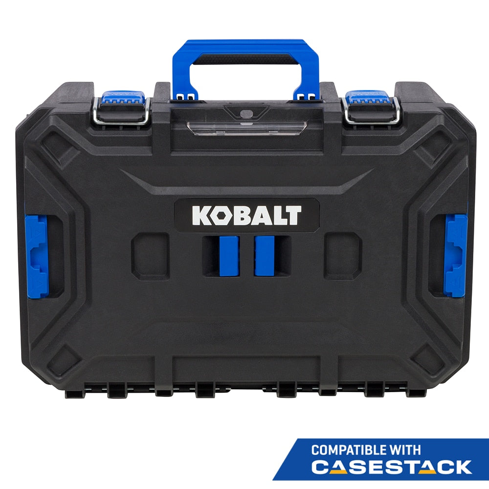 CASESTACK 21.25-in W x 7-in H x 14-in D Black Plastic Tool Box KCS-SSBOX1-03