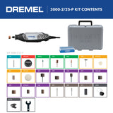 3000-2/25-P Variable Speed Corded 1.2-Amp Multipurpose Rotary Tool 3000-2/25-P