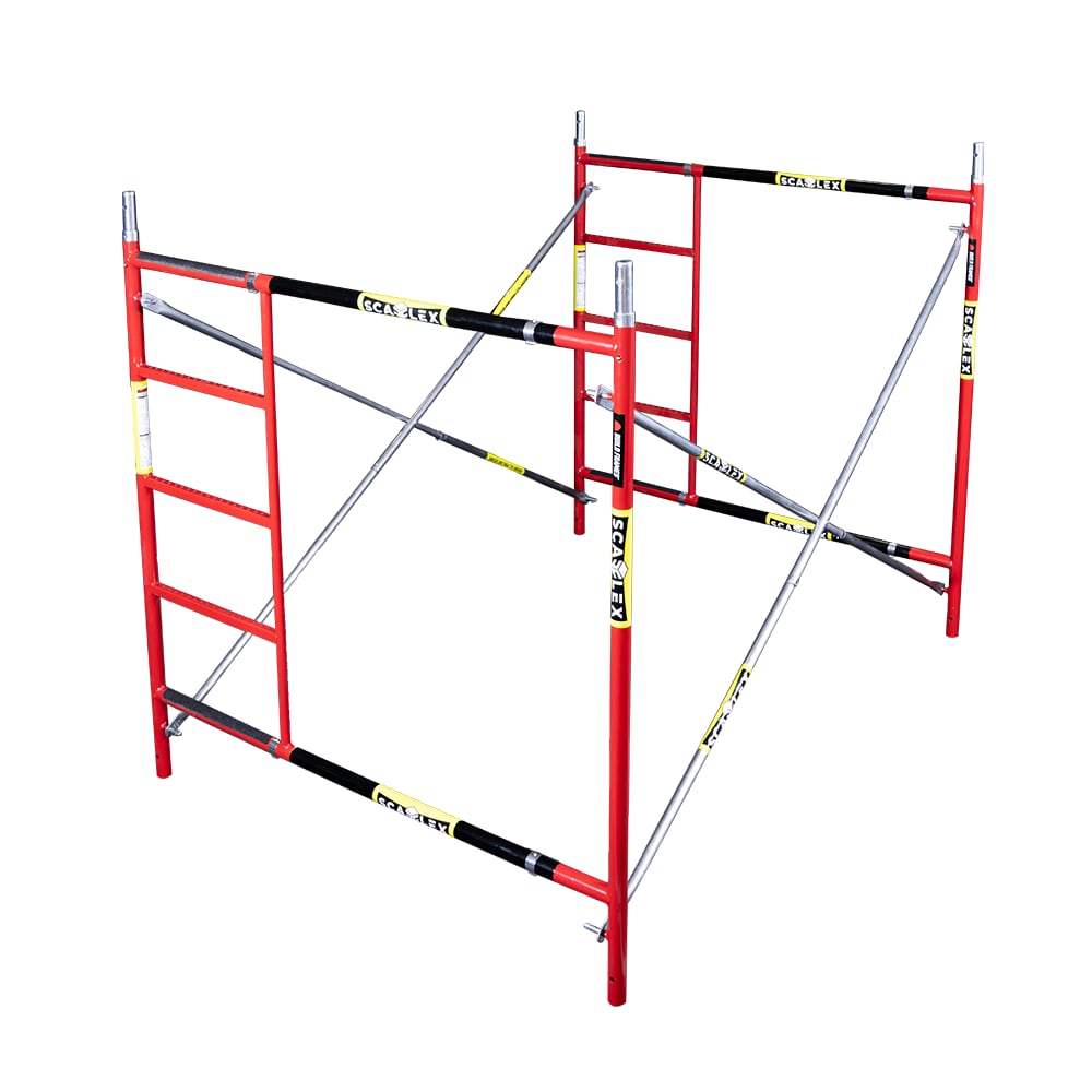 Steel 5-ft H x 1.57-ft L Exterior/Interior B-Size Masonry Frames SCAFFLEX 2700-lb BFS55KT+BFL