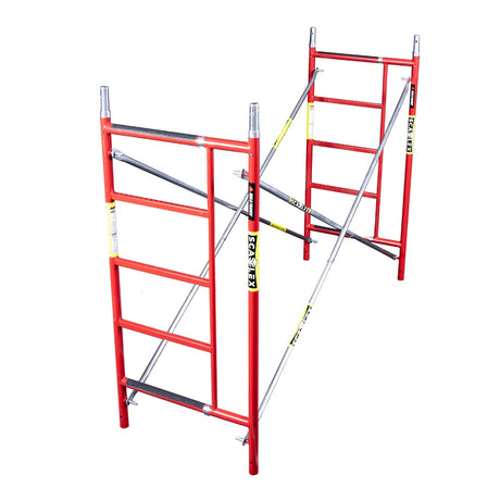 Steel 5-ft H x 1.57-ft L Exterior/Interior B-Size Masonry Frames SCAFFLEX 2700-lb BFS55KT+BFL