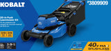 Gen4 40-volt 20-in Cordless Push Lawn Mower 6 Ah (1-Battery and Charger Included) KPM 1040A-03