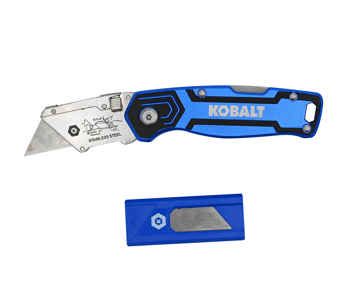 Lockback 3/4-in 11-Blade Folding Utility Knife 55915