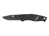 3.5-in Stainless Steel Partially Serrated Blade Pocket Knife 54376