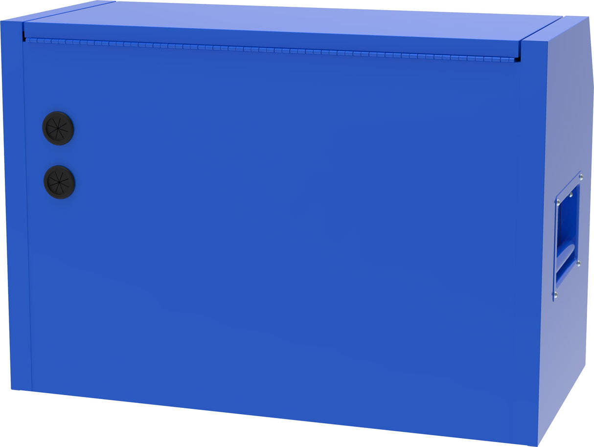 36-in W x 18-in H 6-Drawer Steel Tool Chest (Blue) 410-163-0131