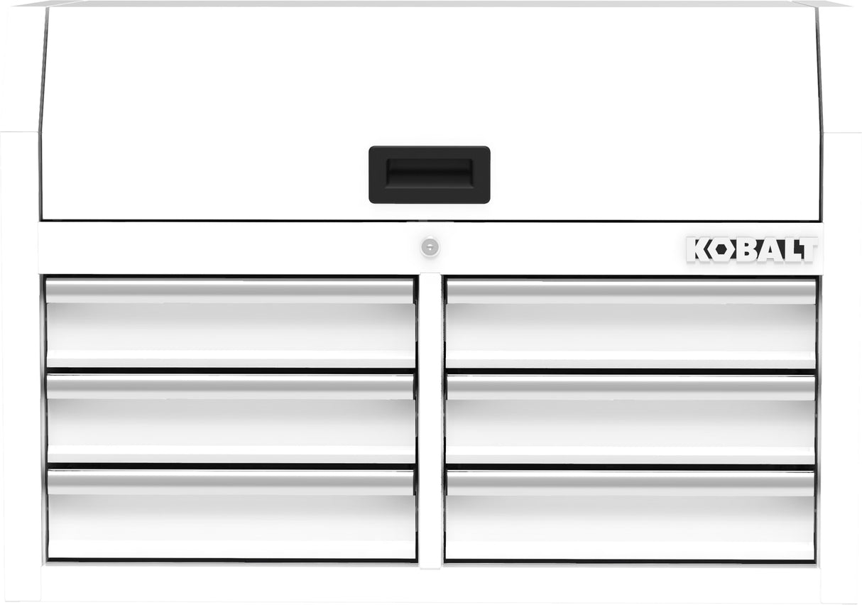 36-in W x 18-in H 6-Drawer Steel Tool Chest (White) 410-164-0131